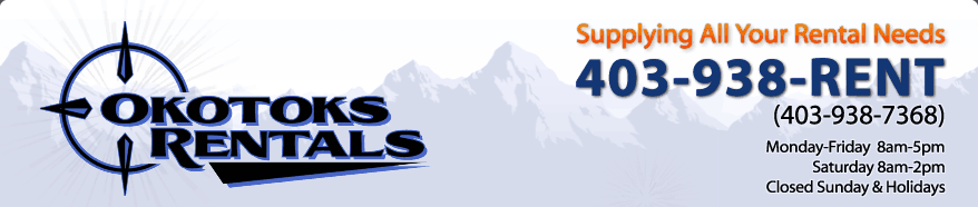 Rental Equipment Calgary